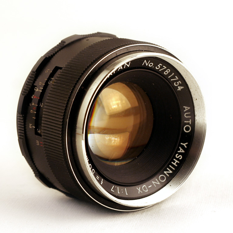 Vlieger waarschijnlijkheid Afbreken Camera lens review: Auto Yashinon-DX 50mm/1.7 M42